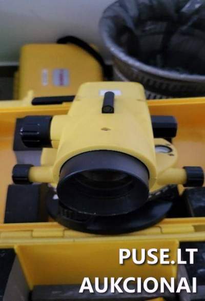 BUILDER T100 teodolito komplektas pradinė kaina 1020 EUR - Mašinos ir įrengimai aukcione