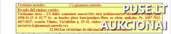 Butas Patalpos/Butai Viršuliškių g. 25, 05106 Vilnius, Vilniaus m. sav. 5
