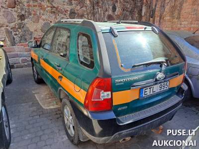 Lengvasis automobilis Kia Sortage 2010 aukcione Kaune su 149366 km rida už 1500 EUR