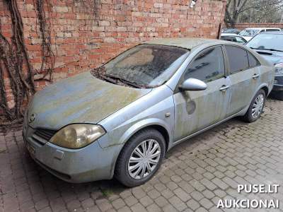 Parduodamas lengvasis automobilis NISSAN PRIMERA 2004 Kaune, pradinė kaina 150 EUR