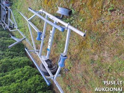 Priekaba BRENDERUP 8515 2008 CL765 mažos talpos aukcione, pradinė kaina 100 EUR