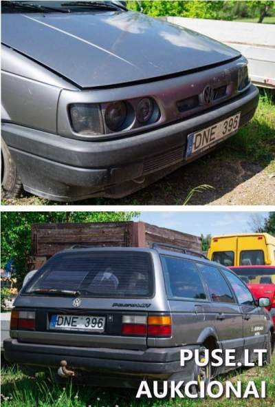 Lengvasis automobilis VW PASSAT aukcione Joniškyje pradinė kaina 200 EUR