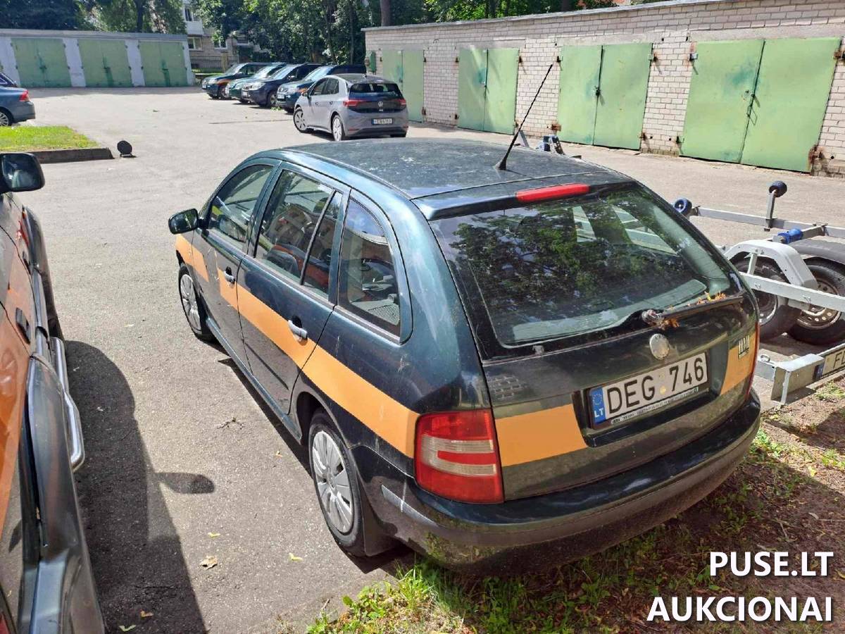 Skoda Fabia DEG746  2007 m. Lengvasis automobilis 2