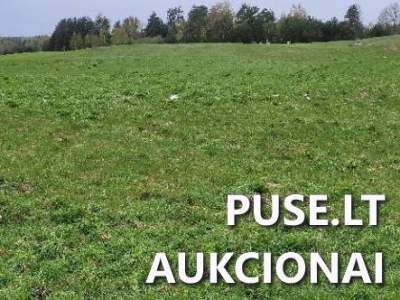 Žemės ūkio paskirties sklypas Zarasų rajone, Kumpuolių kaime, pradinė kaina 1600 EUR