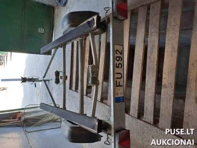 Priverstinis priekabos Brenderup 8515 FU592 aukcionas Klaipėdoje, pradinė kaina 250 EUR