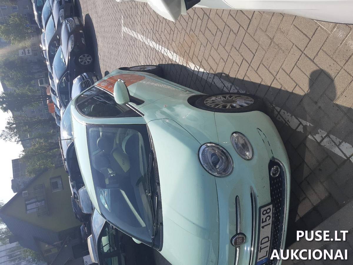 Automobilis FIAT 500 Lengvasis automobilis 3