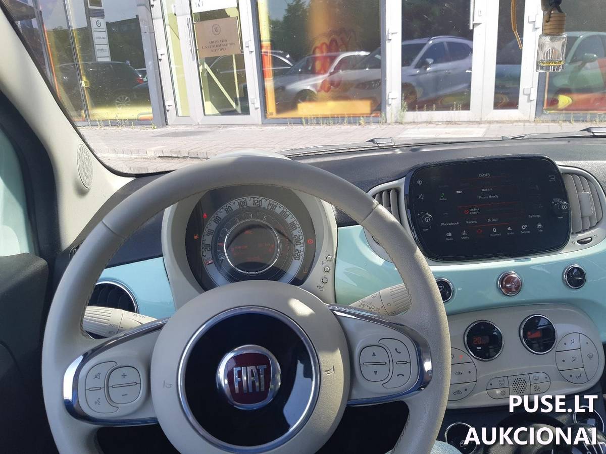 Automobilis FIAT 500 Lengvasis automobilis 5