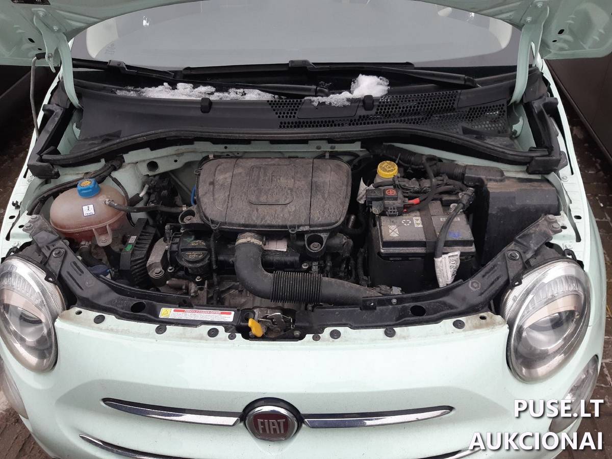 Automobilis FIAT 500 Lengvasis automobilis 8