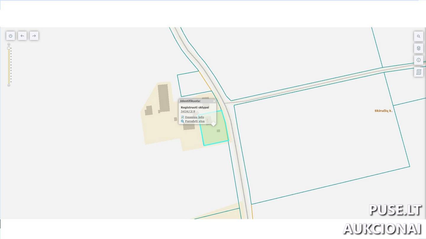 Žemės sklypas Sklypai Skiručiai 3, 86221, Liolių sen., Kelmės r. sav. 2