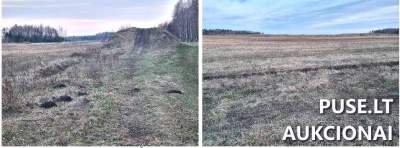 Parduodamas 1/1 žemės ūkio paskirties sklypas Klaipėdos r. sav., Juodikių kaimo vietovėje, pradinė kaina 6320 EUR