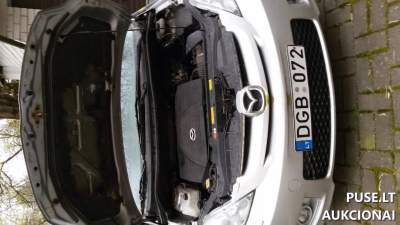 Parduodamas nevažiuojantis lengvasis automobilis Mazda 5 Klaipėdoje, pradinė kaina 340 EUR