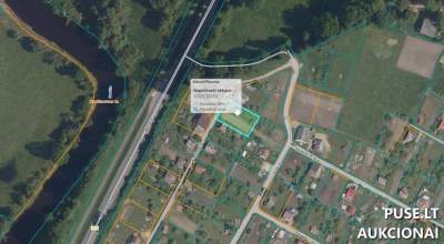 Žemės ūkio paskirties sklypas Kėdainių r. sav., Pašilių k., Klastingoji g. 83, pradinė kaina 2400 EUR