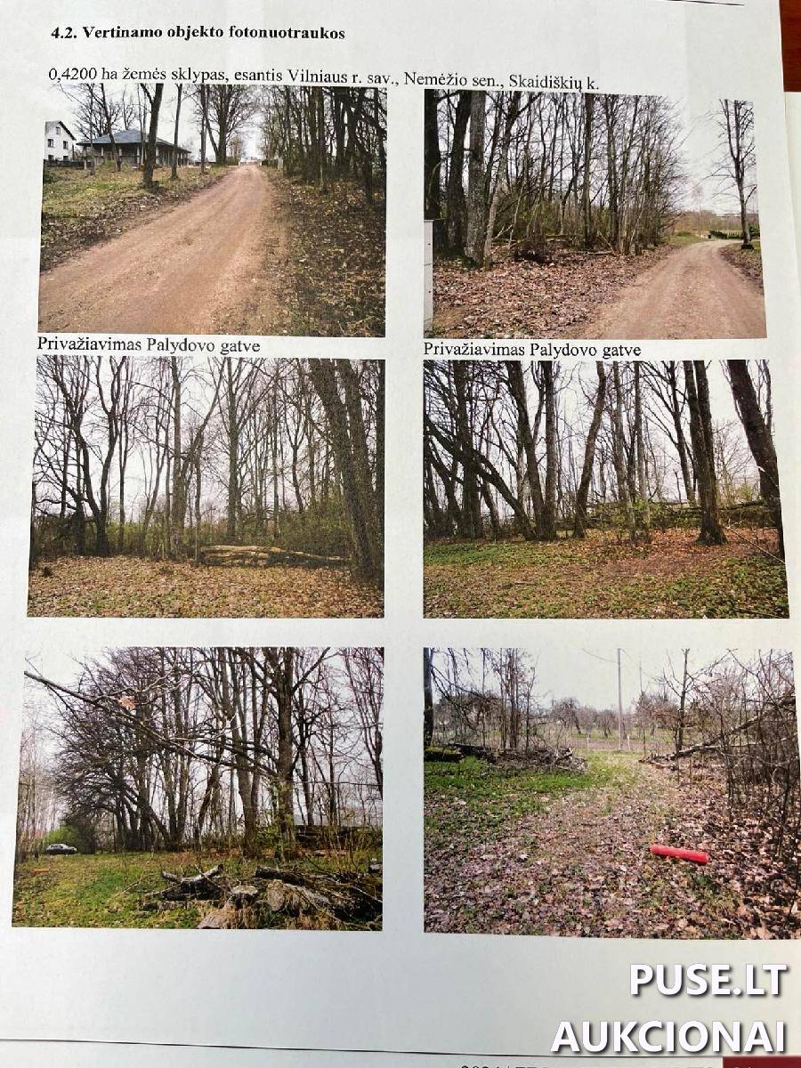 Žemės sklypas Sklypai Skaidiškės, Nemėžio sen., Vilniaus r. sav. 2