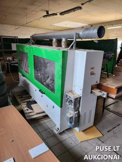 Briaunų klijavimo staklės Mod.HY264J Gargžduose, pradinė kaina 16880 EUR - Nemokumo administratoriaus varžytynės