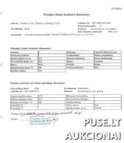 Patalpos/Butai - Butas