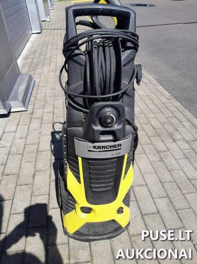 Plovimo Įranga Aukcione: Karcher HDS 558C ir K7 400 Komplektas Nuo 50 EUR