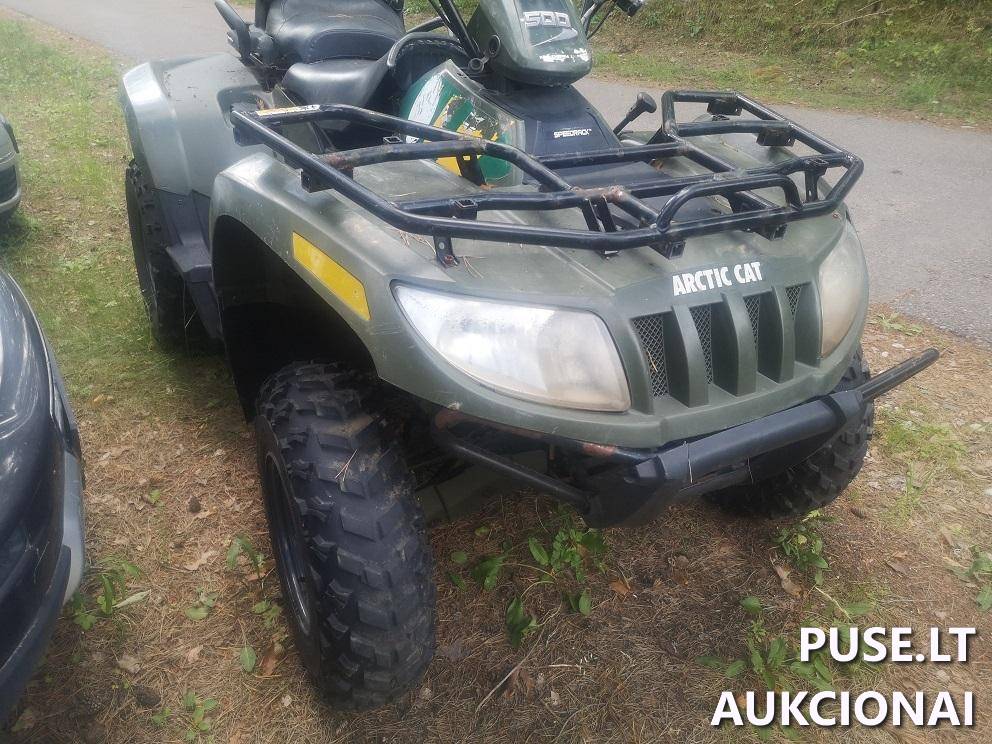 Keturratis motociklas Arctic Cat 500TRV Keturratis motociklas iki 400 kg. 2