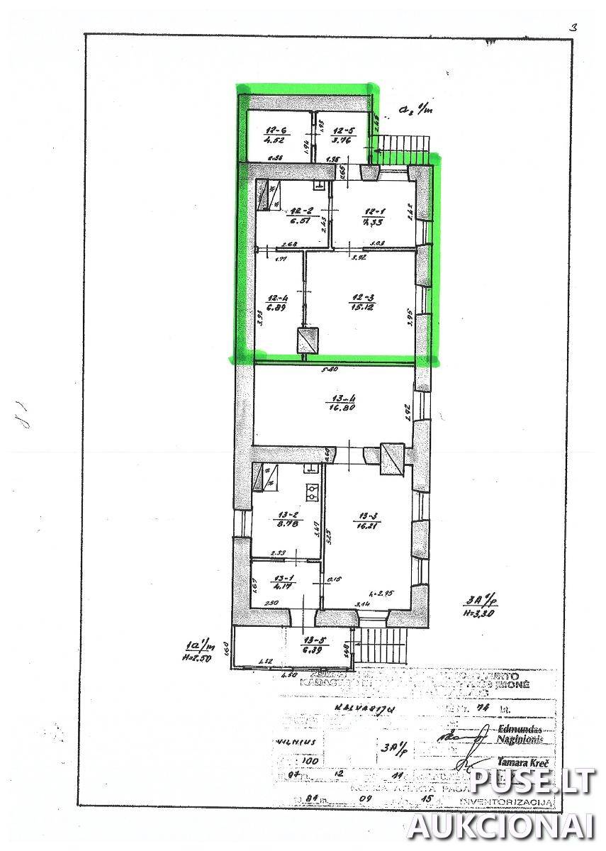 Butas Patalpos/Butai Kalvarijų g. 74, 09303 Vilnius, Vilniaus m. sav. 1