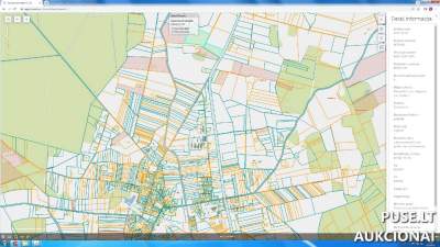 10.4 ha žemės ūkio sklypas Panevėžio rajone, Kučkų kaime, pradinė kaina 25700 EUR