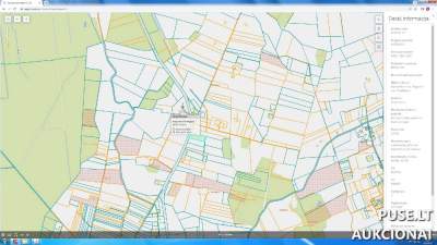 2.03 ha žemės ūkio sklypas Panevėžio r. Putiliškių k. su pradine kaina 8080 EUR