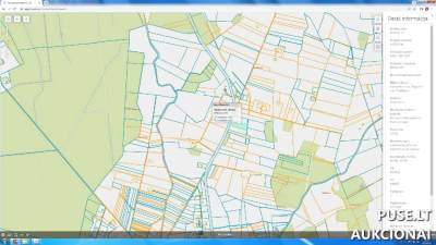 Didelis 2.03 ha žemės ūkio paskirties sklypas Panevėžio rajone, Putiliškių kaime, pradinė kaina 8080 EUR