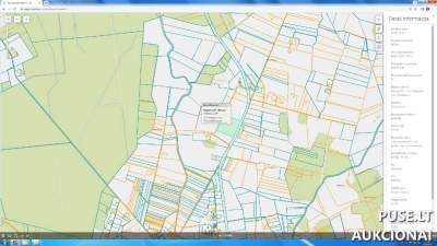 Žemės ūkio paskirties 7.72 ha sklypo dalis Panevėžio r. Putiliškių k. parduodama aukcione nuo 19100 EUR