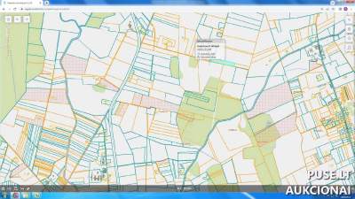Žemės ūkio paskirties žemės sklypo 1/2 dalis Panevėžio rajone, Putiliškių kaime, pradinė kaina 4310 EUR