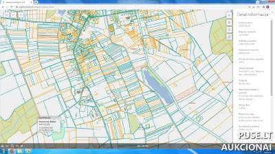 Žemės ūkio paskirties sklypas Panevėžio r. sav. 4.00 ha pradinė kaina 7950 EUR