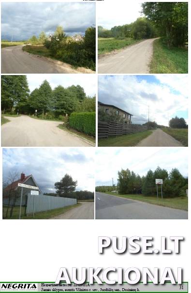Žemės sklypas Sklypai Dusinėnų g., Dusinėnai, Juodšilių sen., Vilniaus r. sav. 1
