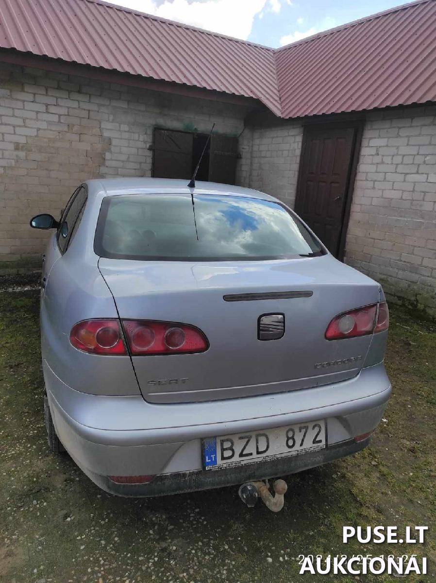 Automobilis Seat Cordoba (valstybinis Nr. BZD872) Lengvasis automobilis 4