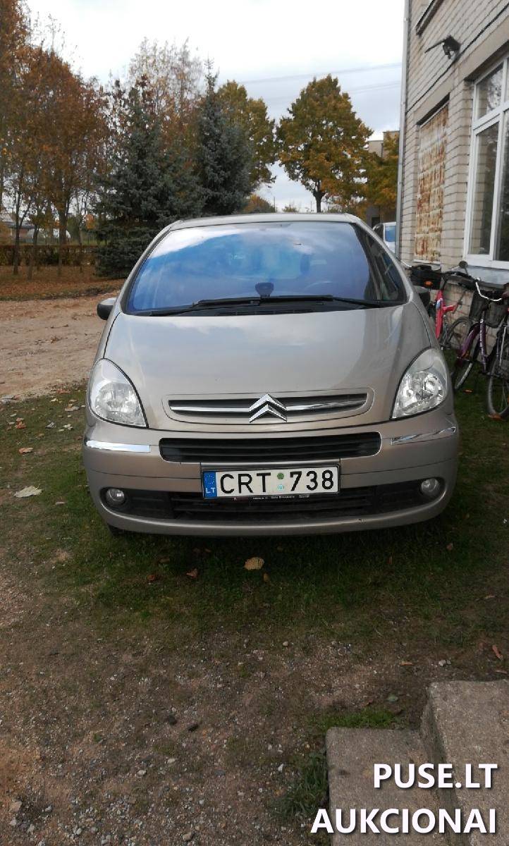 Citroen Xsara Picasso (valstybinis Nr. CRT738) Lengvasis automobilis 1