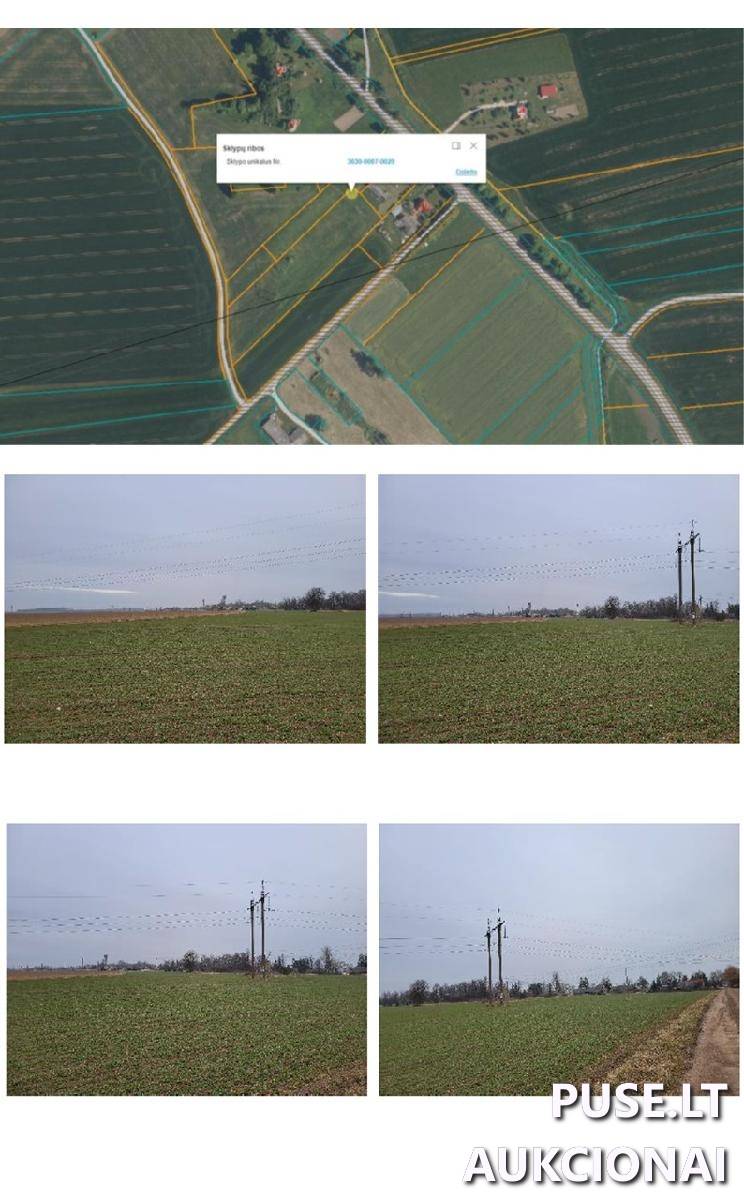 Žemės sklypas Sklypai Biržų g., Medeikiai, Parovėjos sen., Biržų r. sav. 1