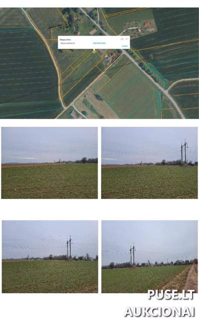 Žemės sklypas Medeikių kaime, Biržų rajone, 4080 EUR pradinė kaina