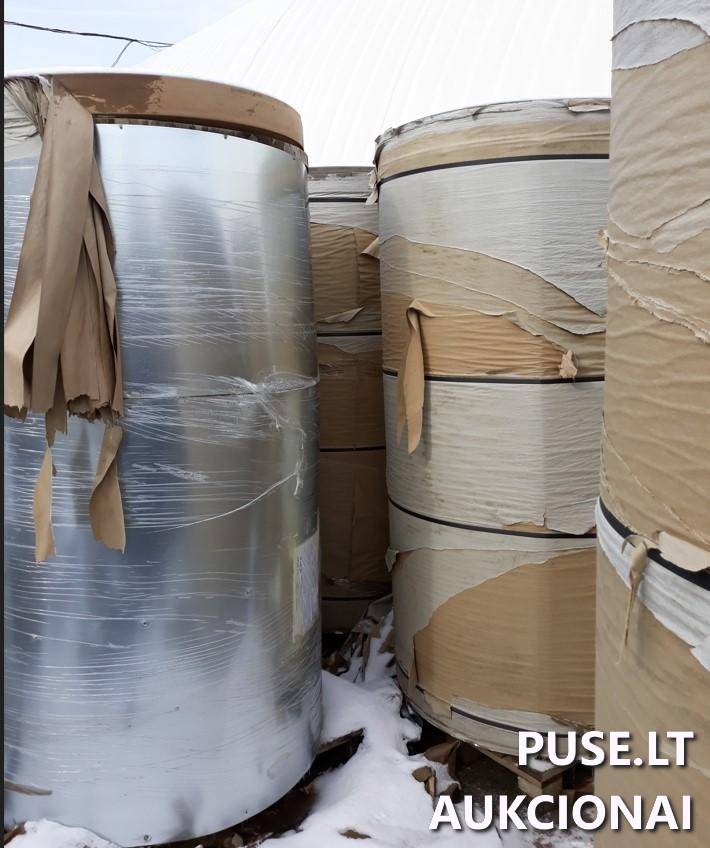 Smėlis popieriaus rulonuose. Iš viso 18 000 kg Kitas turtas 1
