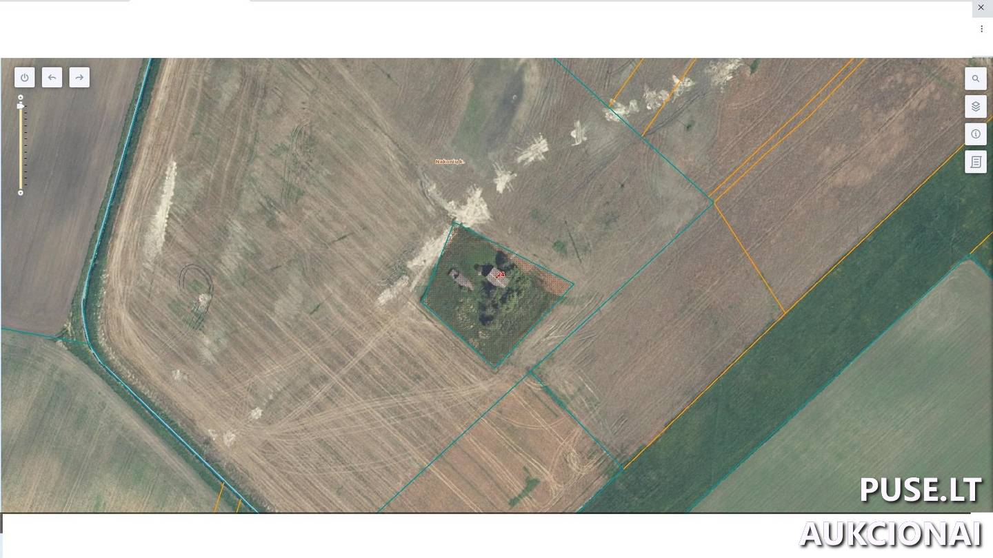 Žemės sklypas Sklypai Uosių g. 24, 29301 Nakonys, Troškūnų sen., Anykščių r. sav. 3