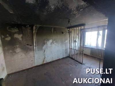 Butas Radviliškio r. sav., Baisogalos mstl., 51.28 kv.m. su rūsiu, pradinė kaina 8200 EUR