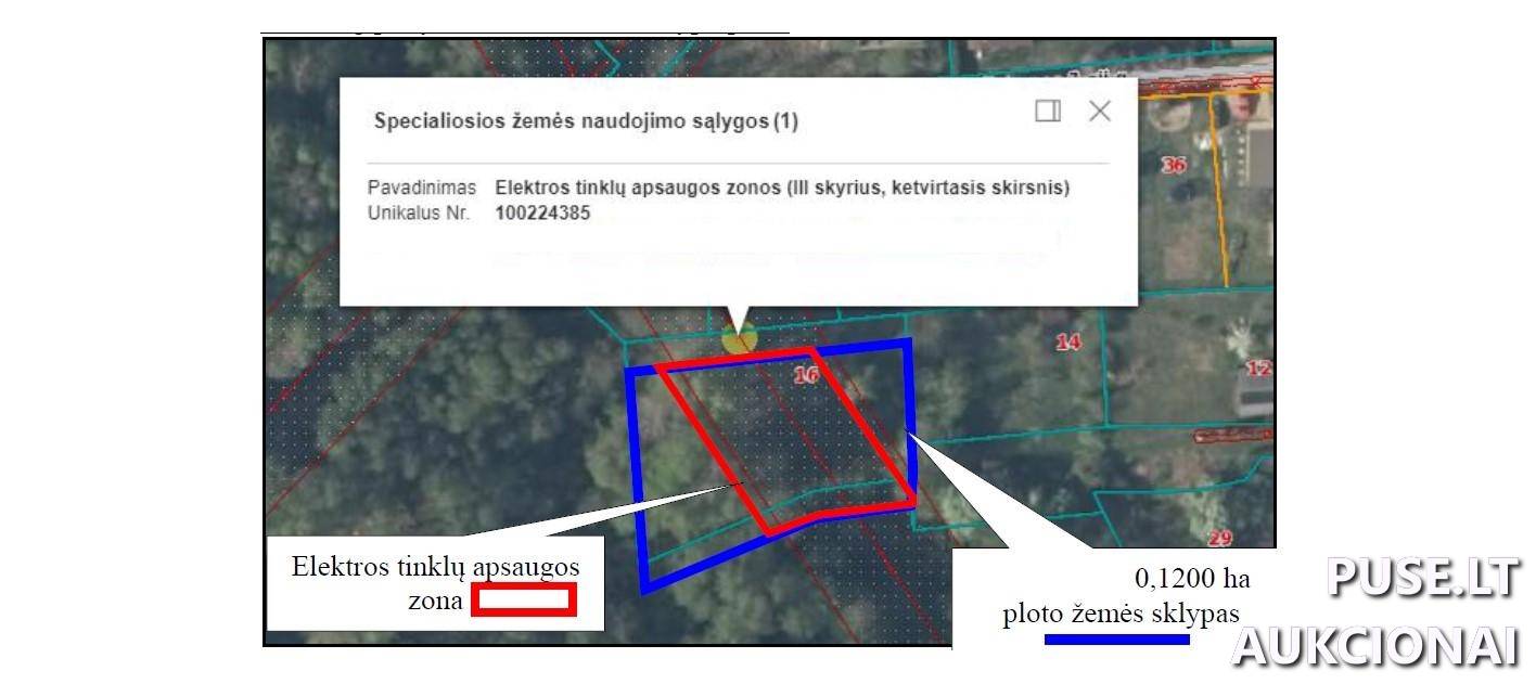 Žemės sklypas Sklypai Žalumos 14-oji g. 16, 14229 Brinkiškės, Dūkštų sen., Vilniaus r. sav. 3