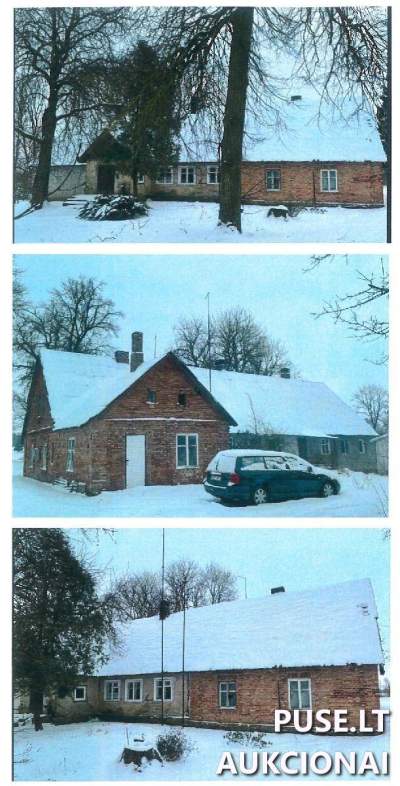 Parduodama 1/2 buto dalis Pasvalio r. sav., Daniūnų k. 4-2 aukcione nuo 766 EUR