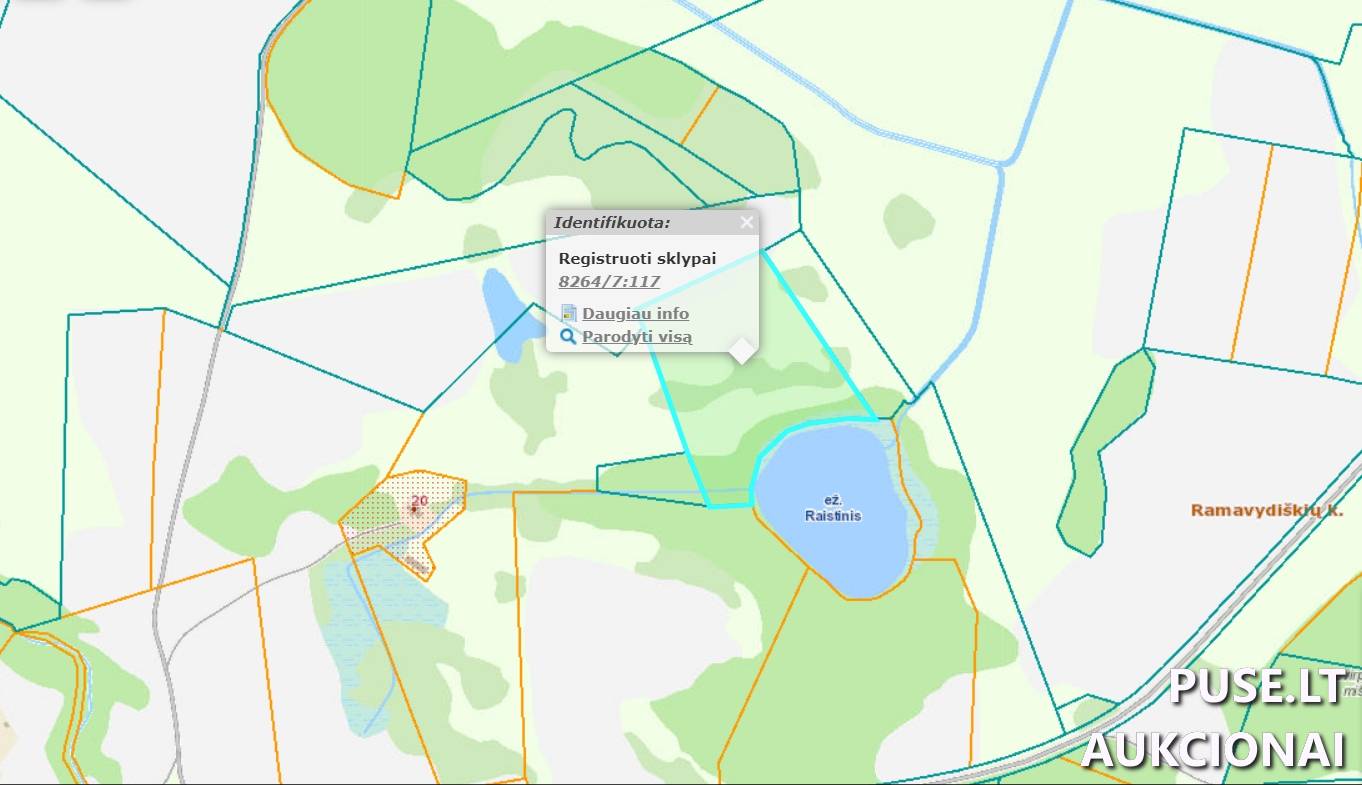 Žemės sklypas Sklypai Viešeikiai, Sudeikių sen., Utenos r. sav. 2
