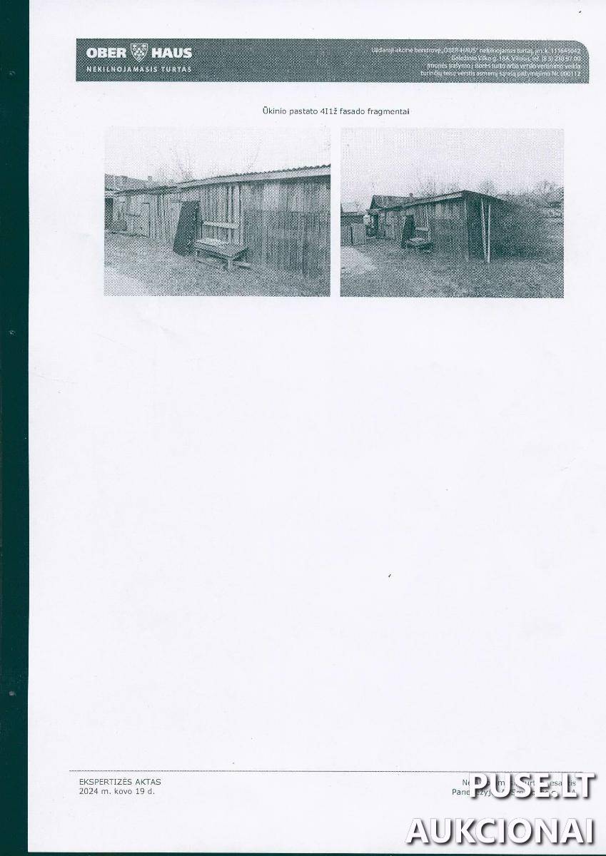 Gyvenamas namas Pastatai A. Smetonos g. 21A, 35197 Panevėžys, Panevėžio m. sav. 1