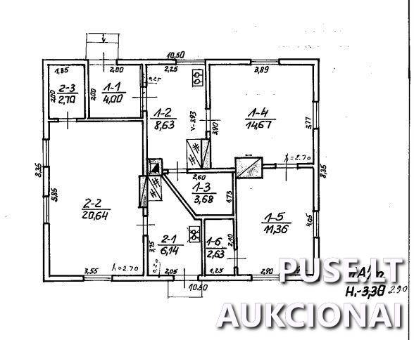 Gyvenamas namas Pastatai Kalno g. 7, 58313 Surviliškis, Surviliškio sen., Kėdainių r. sav. 1