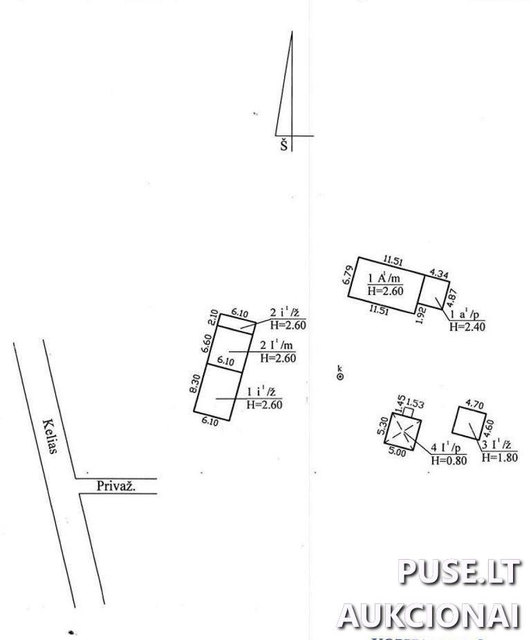 Gyvenamasis namas Pastatai Gaisriai 10, 71341, Sintautų sen., Šakių r. sav. 3