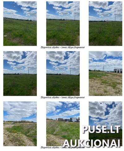 Parduodamas 0.1335 ha žemės sklypas Vilniuje, Galindų g. 44, pradinė kaina 118880 EUR