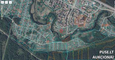 Žemės sklypo dalis Grigiškėse, Vilniaus rajone, pradinė kaina 720 EUR - Pirmosios pakartotinės varžytynės