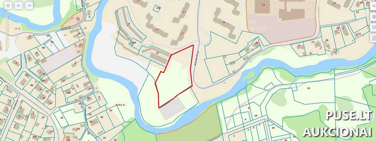 Žemės sklypas Sklypai Vilniaus g., Grigiškės, Grigiškių sen., Vilniaus m. sav. 2
