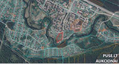 Žemės sklypo dalis Grigiškėse, Vilniaus rajone, pradinė kaina 1360 EUR - Pirmosios pakartotinės varžytynės