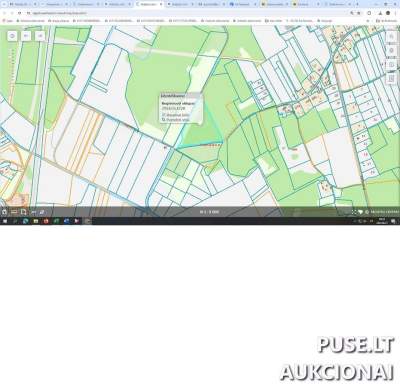 Žemės ūkio paskirties sklypo nuomos teisė 2.9120 ha Paluknio sen., Mamavio k. už 1440 EUR