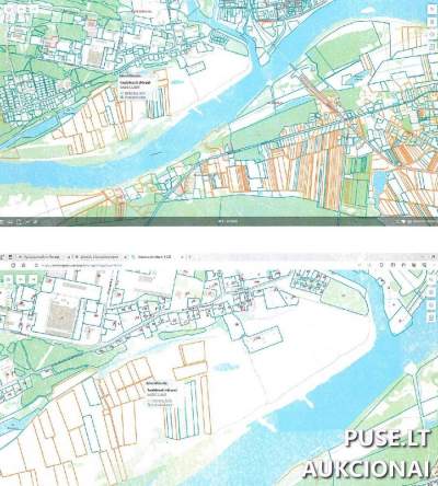 Parduodamas 1/2 žemės ūkio sklypo dalies aukcionas Jurbarko mieste už 1800 EUR