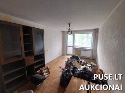 Parduodamas 44 kv.m butas Naujojoje Akmenėje V. Kudirkos g. 20, pradinė kaina 12800 EUR