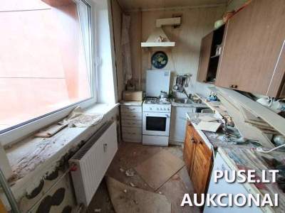 Mažas 31.65 kv.m butas Mažeikiuose, Sodų g. 11, pradinė kaina 7800 EUR